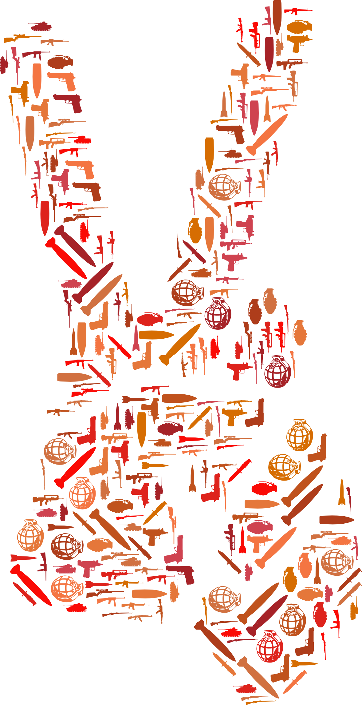 Big Image - Peace Symbols (1178x2290), Png Download