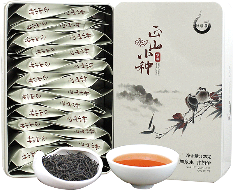 Zhengshan Small Black Tea Ganjiao Wuyishan Zhengshan - Lapsang Souchong (800x800), Png Download
