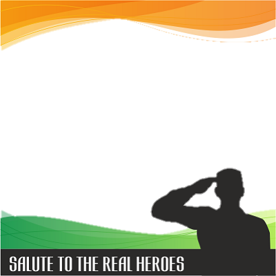 Salute Real Heroes - Salute To Real Heroes (400x400), Png Download