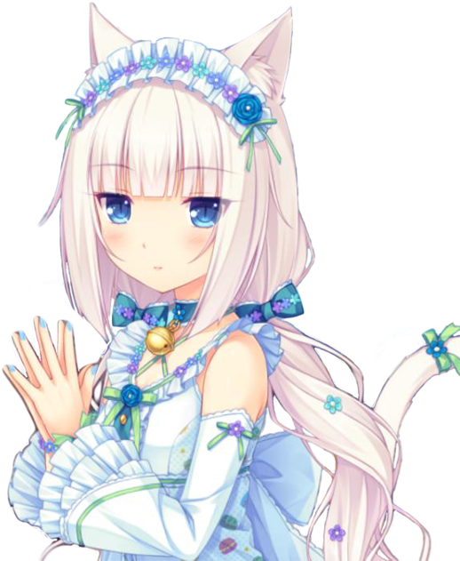 Vanilla Dress - Nekopara Vanilla Png (620x800), Png Download