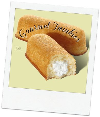 Today I'm Posting About Gourmet Twinkies - Hostess Twinkies Banane - Pâtisserie Américaine À La (390x454), Png Download