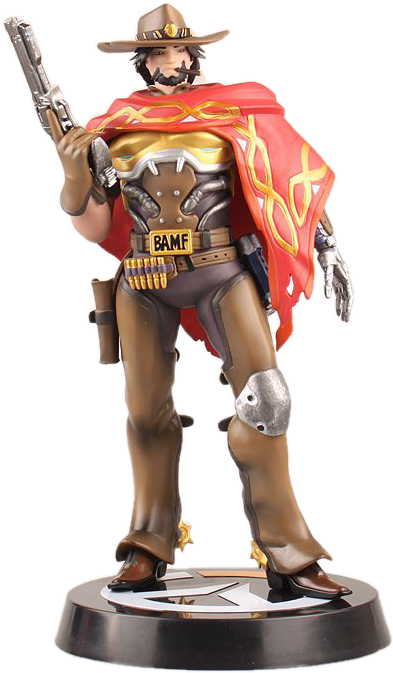 Mccree Statue - Overwatch Mccree Figure (800x800), Png Download