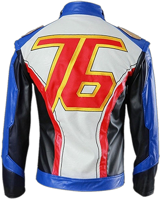 Soldier - Soldier 76 Jacket (352x420), Png Download