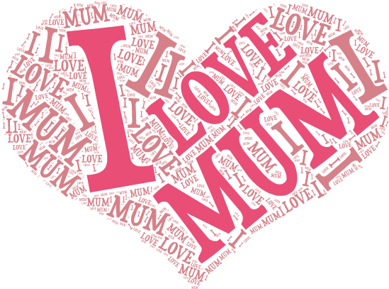 Mum Word Cloud - Word Clouds For Mum (600x600), Png Download