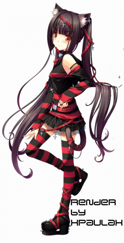 Chocolat Et Vanilla Chocolat Et Vanilla - Anime Chocola And Vanilla (409x800), Png Download