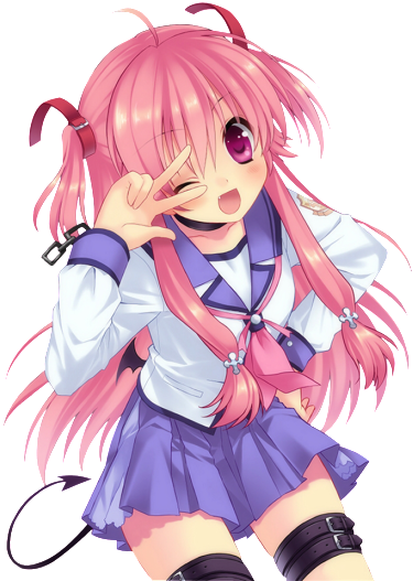 Http - //i1188 - Photobucket - - For - Youtube - Layouts/render - Yui Angel Beats Transparent (1023x639), Png Download