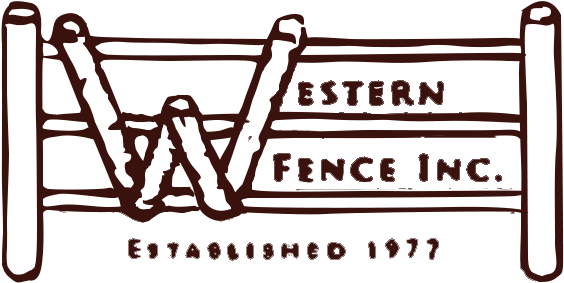 Western Fence Inc - Western Fence, Inc. (582x301), Png Download