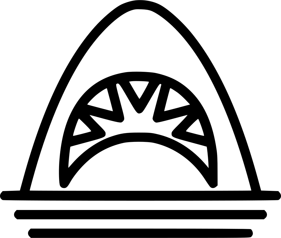Png File Svg - Jaws Icon (980x832), Png Download