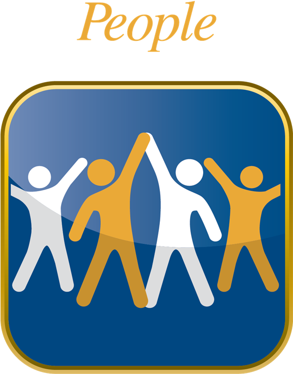 We Will Create An Environment That Supports Our People - People Excellence Icon (589x768), Png Download