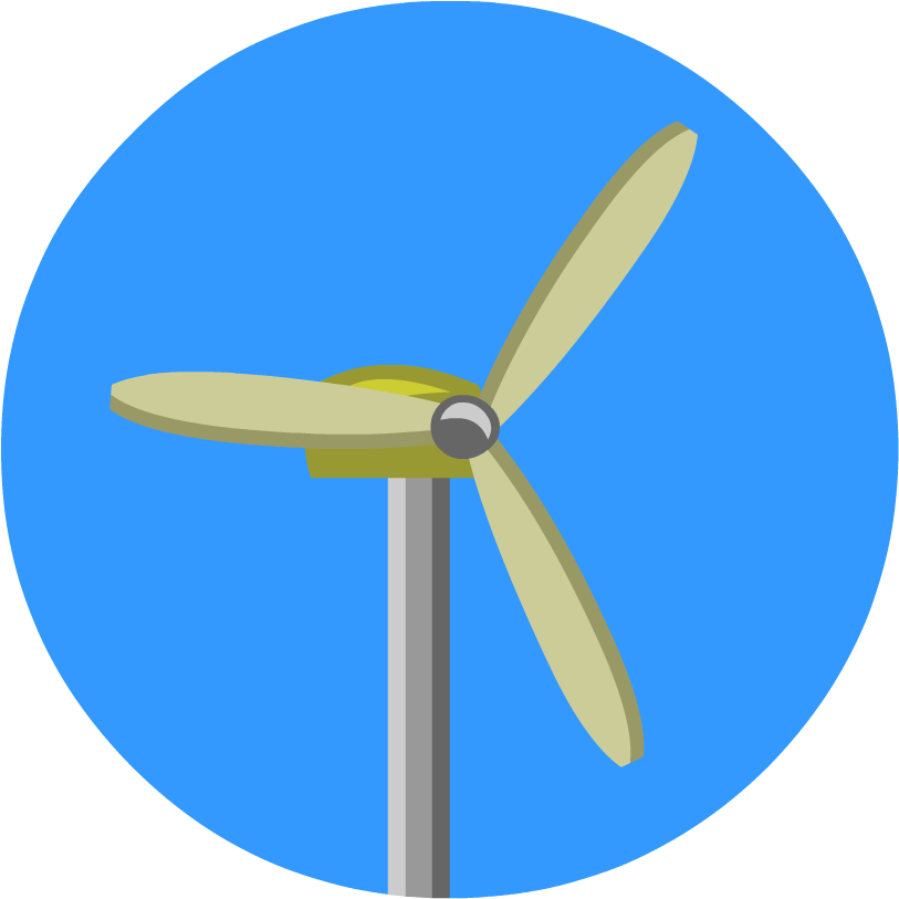 Wind Energy - Wind Energy Icon (880x880), Png Download