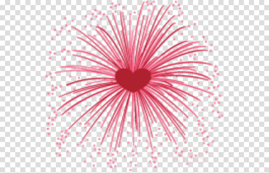 July Fireworks Clip Art (900x580), Png Download