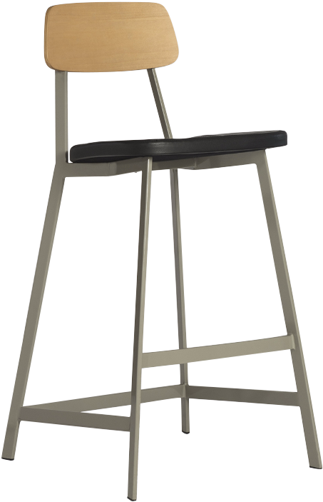 Capri Indoor Stool - Eames Lounge Chair (900x900), Png Download