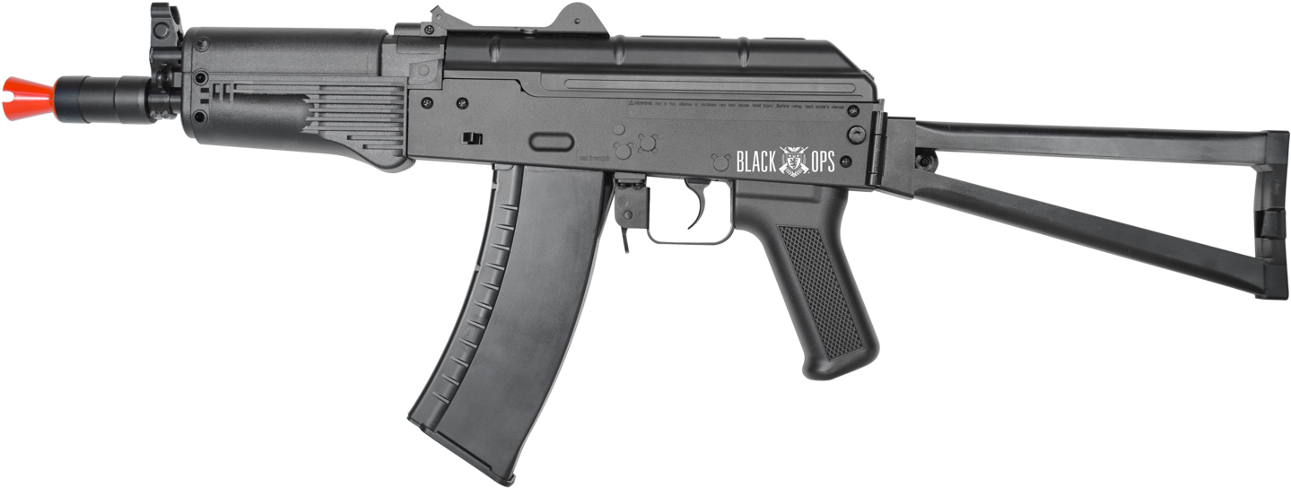 Ak-74 Cottonmouth Assault Rifle Dual Powered - Ak 74u (1543x600), Png Download
