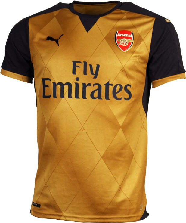 Arsenal Fc 2015/16 Men's Official Away Jersey - Kit Training Arsenal 2018 2019 (740x740), Png Download