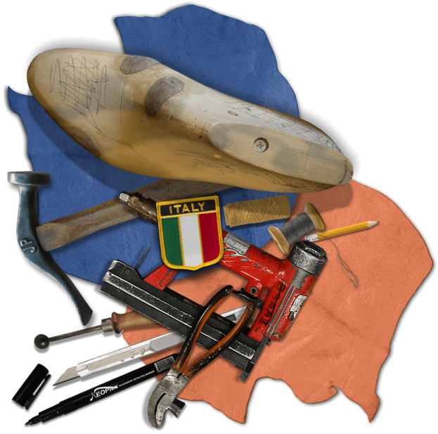 All Custom Shoes Are Handmade By Master Italian Craftsman - Metalworking Hand Tool (623x617), Png Download