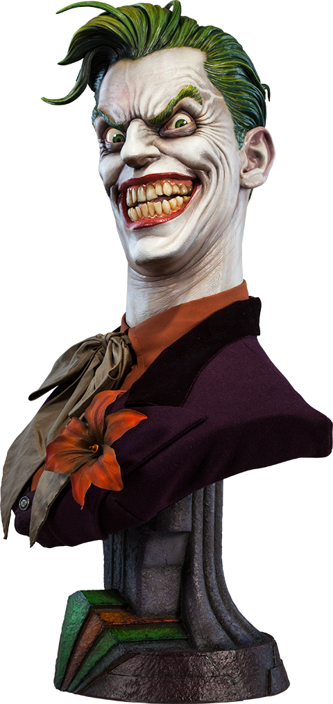 I Could Have This On My Desk At Work, Right - Life Size Joker Bust (480x1016), Png Download