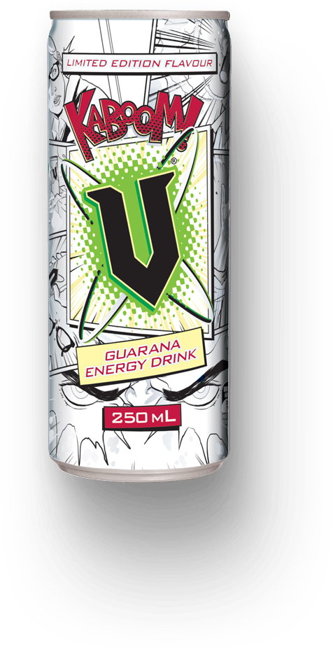 V Kaboom Energy Drink 500ml (476x926), Png Download