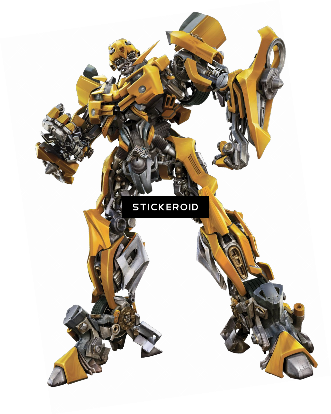 Transformers Autobot - Transformer Revenge Of The Fallen Bumblebee (1361x1702), Png Download