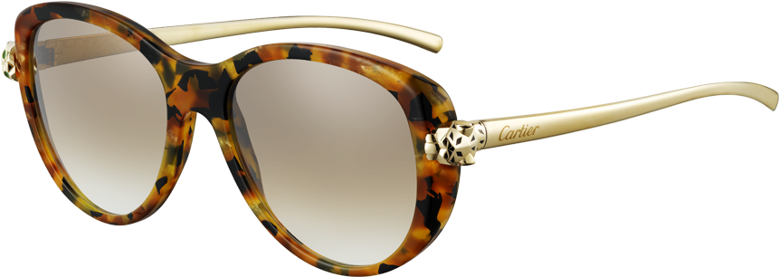 Cartier Glasses - Cartier Women Sunglasses Ad (1000x1000), Png Download