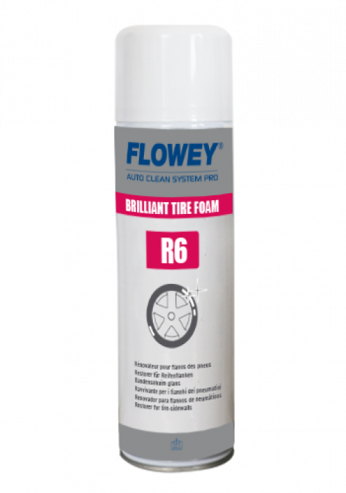 R6 Brilliant Tire Foam - Foam (500x712), Png Download