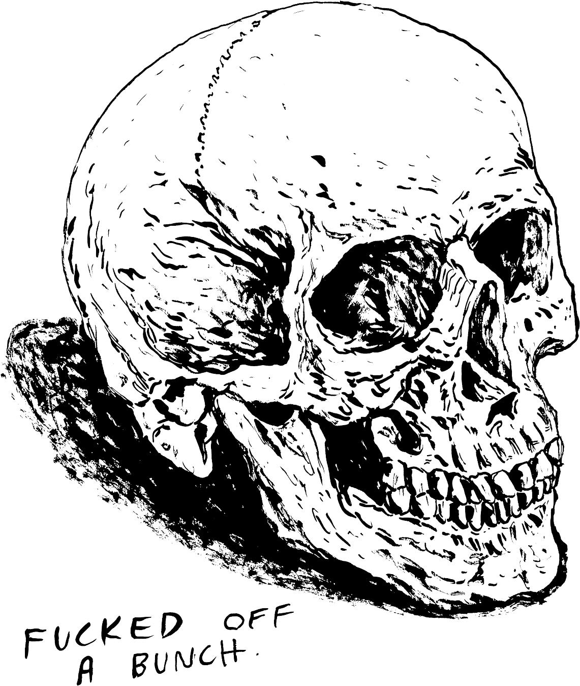 Svg Freeuse Library Baboon Drawing Skull - Screaming (1222x1371), Png Download