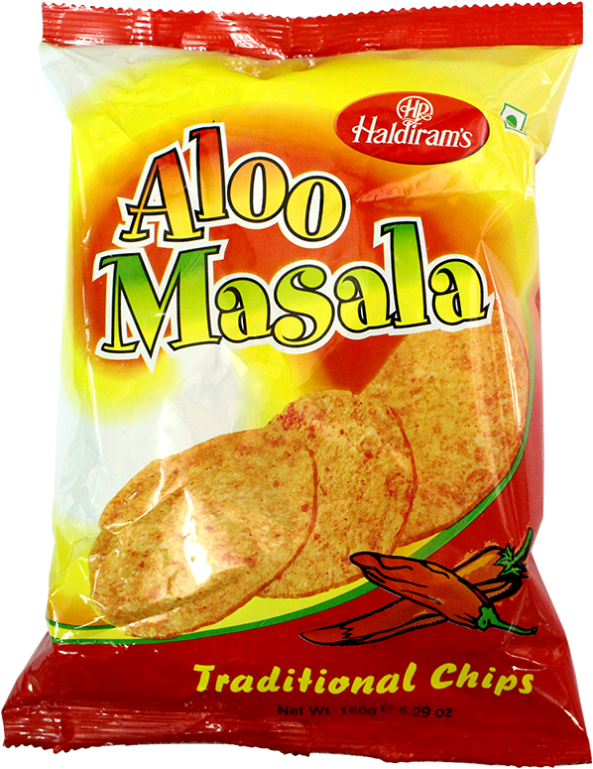 Haldiram Aloo Masala - Potato Chip (768x768), Png Download
