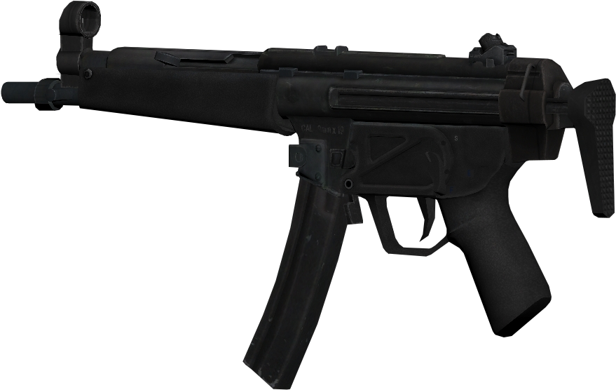 Mp5 Third Person Boii - Heckler & Koch Mp5 (932x566), Png Download