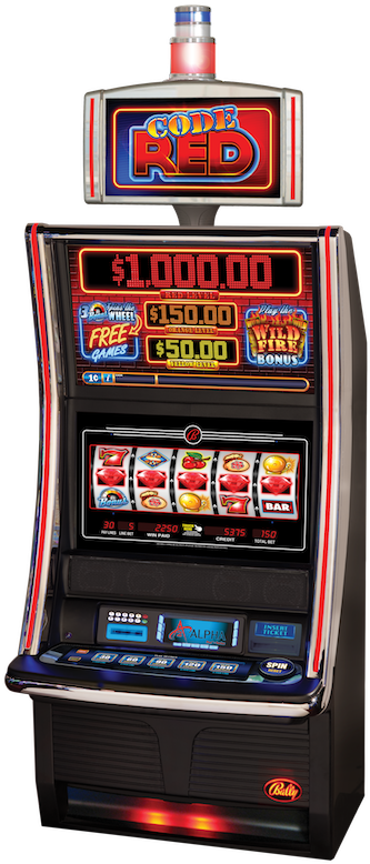 @bally Technologies Code Red Is A Five Reel, 30 Payline - Bally Alpha 2 Pro Curve (400x782), Png Download
