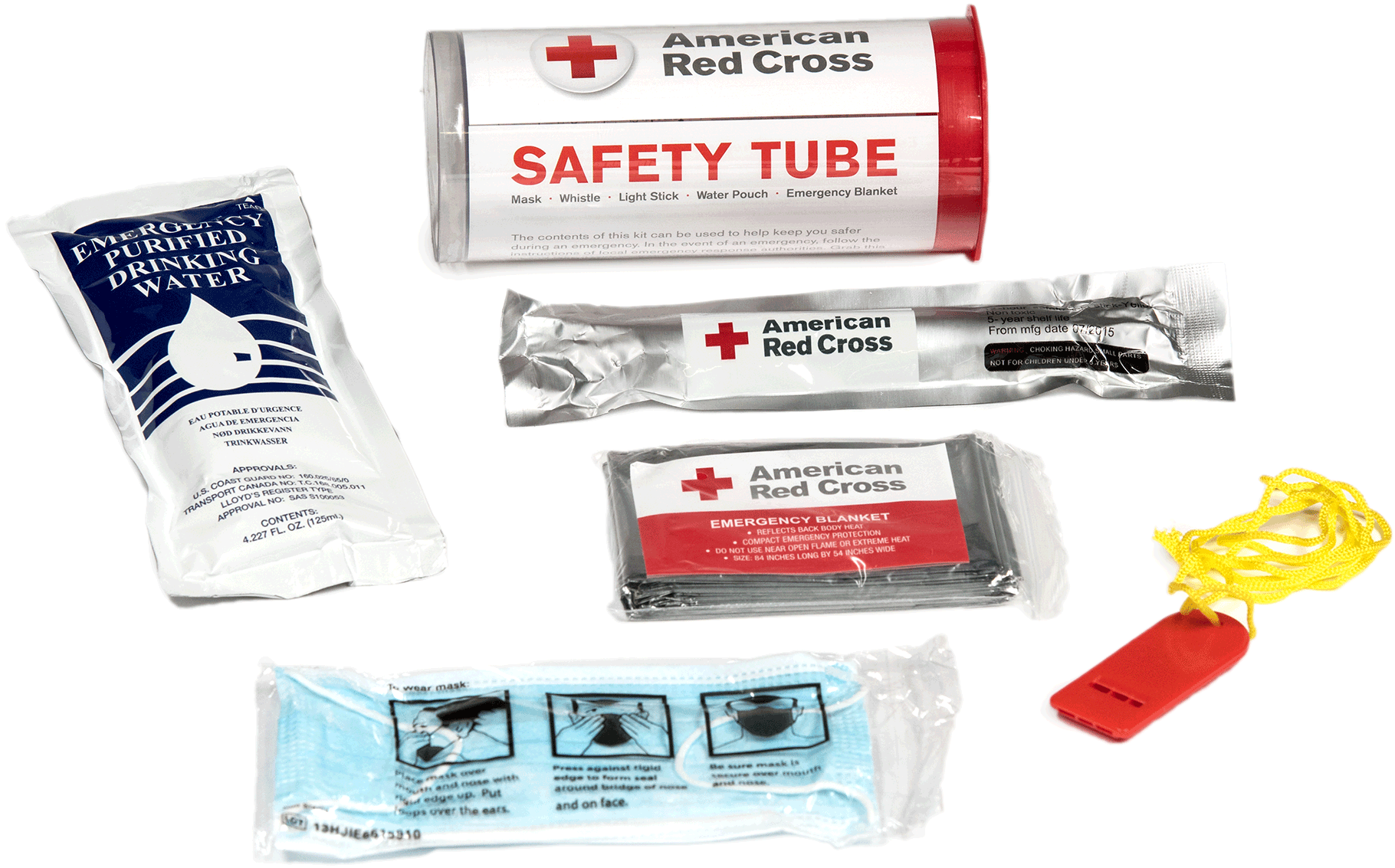 Emergency Preparedness Safety Tube - Paper (2000x2000), Png Download