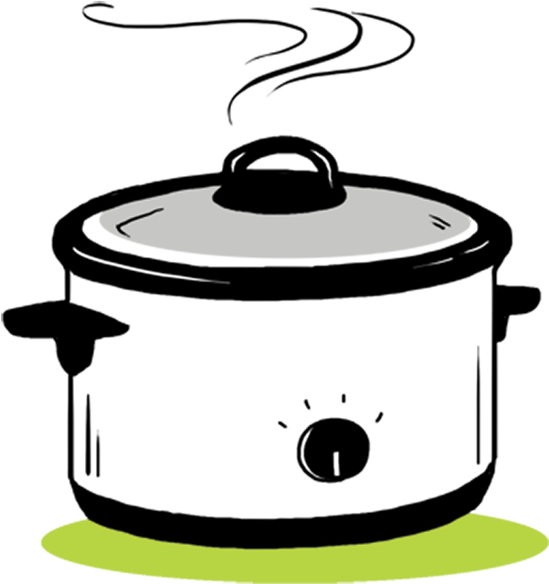 The Crock-pot Is Your Friend - Slow Cooker Clip Art (800x685), Png Download