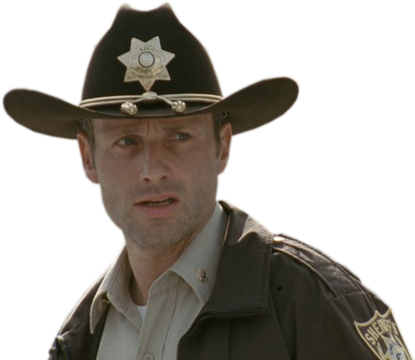Im Sorry, Rick Grimes, The Walking Dead, Shit Happens, - Rick Walking Dead Hat (646x518), Png Download