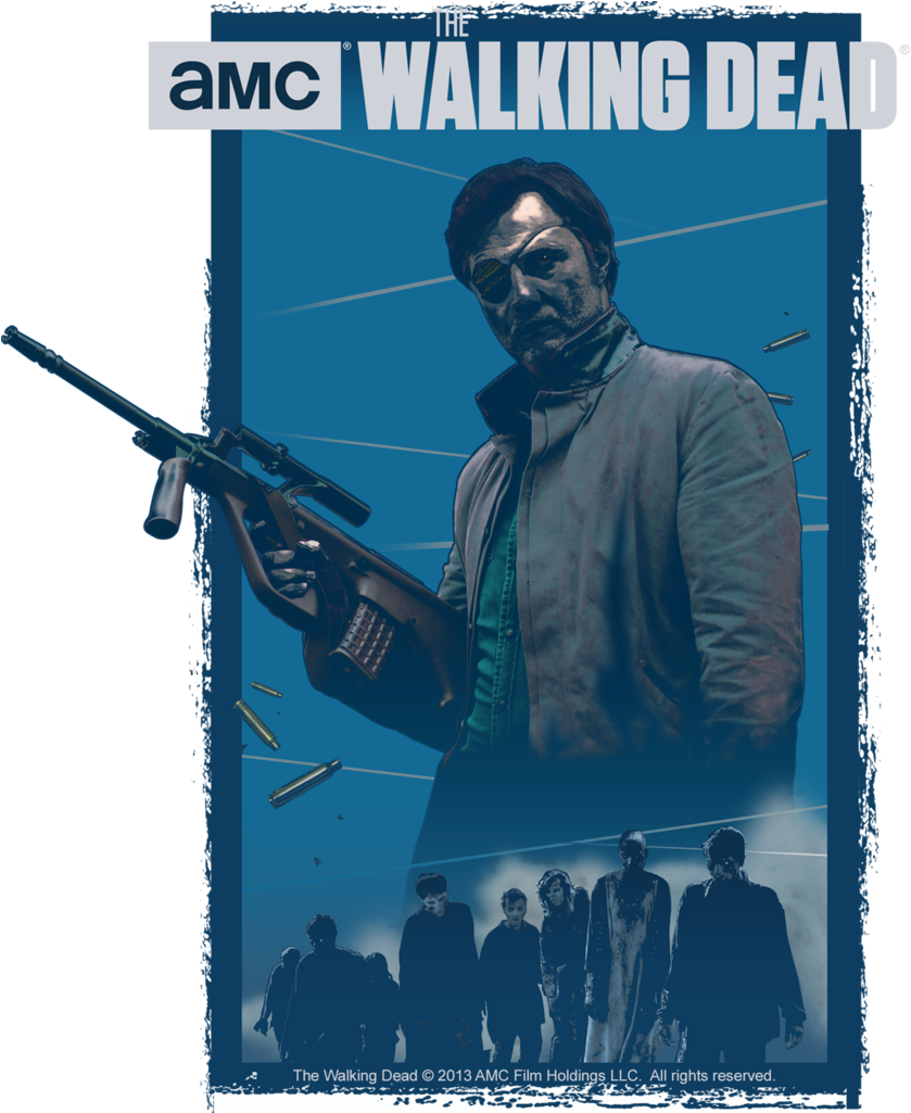 Governor Walking Dead Magnet (959x1024), Png Download