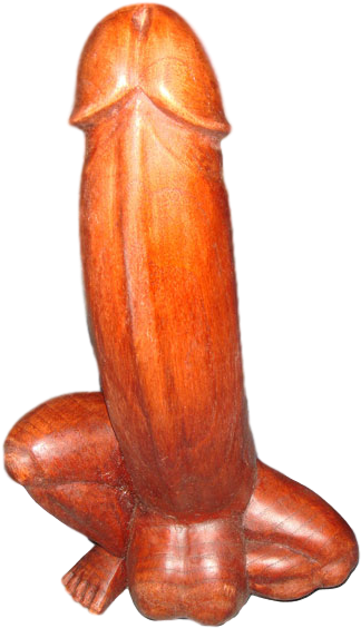 Relaxing Penis - Hardwood (480x640), Png Download