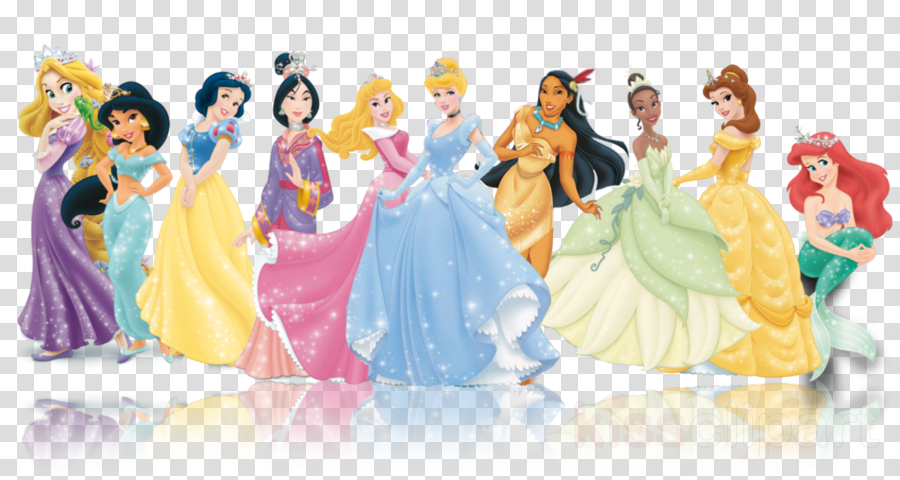 Disney Princess Tiara Clipart Belle Cinderella Disney - Disney Princess (900x480), Png Download