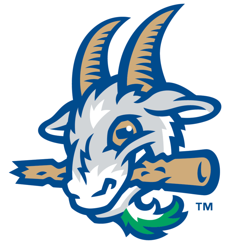 Goat Logo Png - Hartford Yard Goats Logo (720x781), Png Download