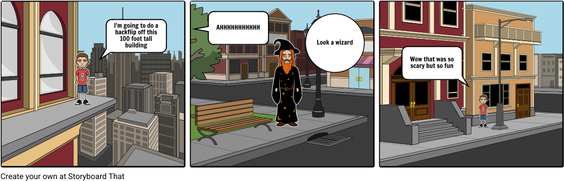 Backflip - Storyboard (1164x385), Png Download