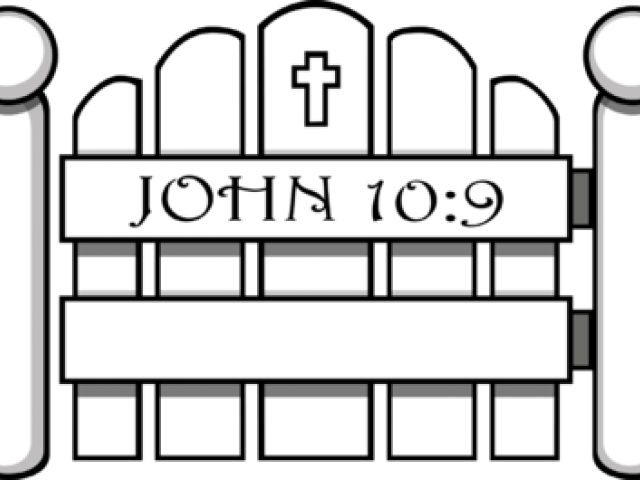 Heavens Gates Cliparts - Gate For The Sheep (640x480), Png Download