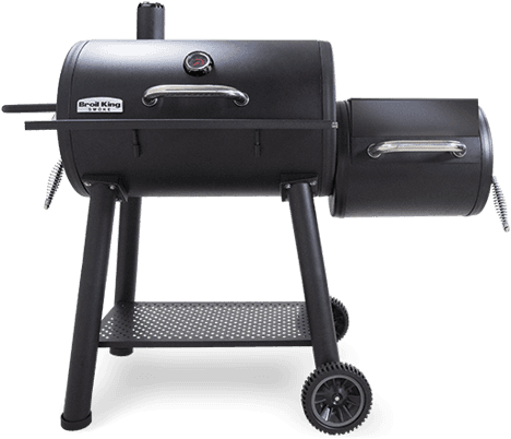Picture Of Broil King Smoke Offset Xl - Broil King Offset Charcoal Smoker (600x600), Png Download