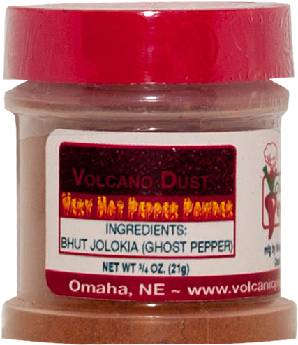 Chocolate Bhut Jolokia Dust 3/4 Oz - Volcanic Peppers Bhut Jolokia Ghost Powder 0.75 Oz (1280x1280), Png Download