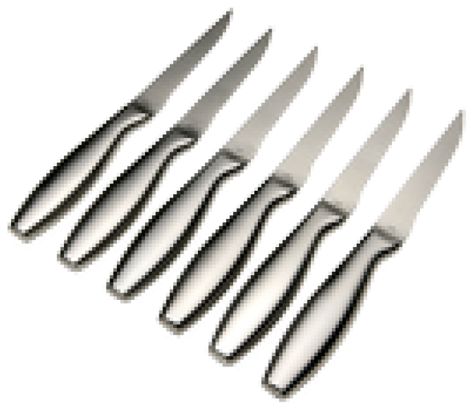 Beefeater Bbq Accessories - Il Bracere Set Coltelli Professionali Per Steak House (1000x1000), Png Download