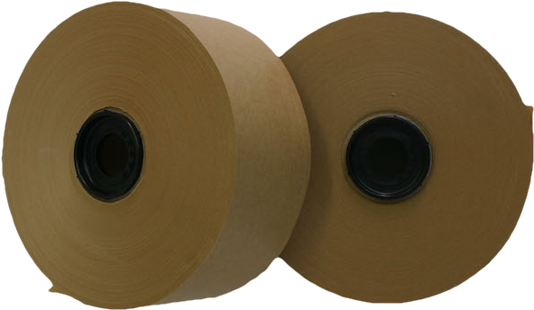Image Of A Brown Paper Roll 3inch Waxed - Paper (601x600), Png Download