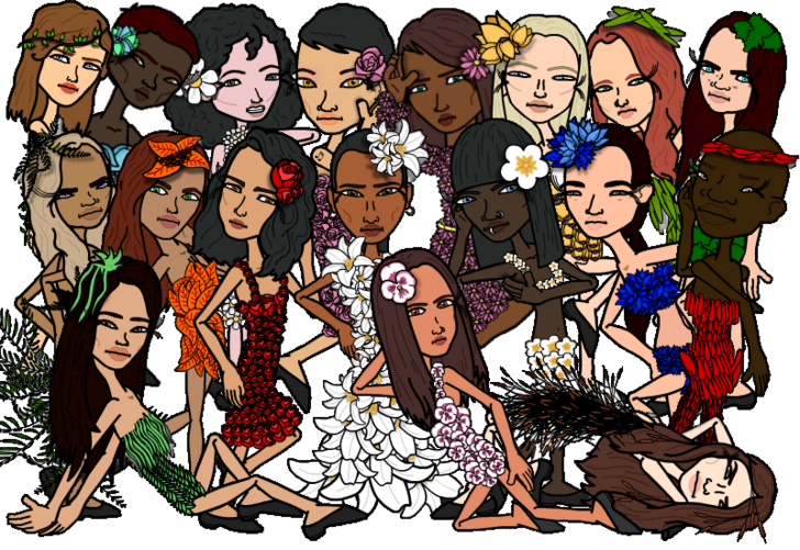 V O T E • H E R E - Cartoon (728x501), Png Download