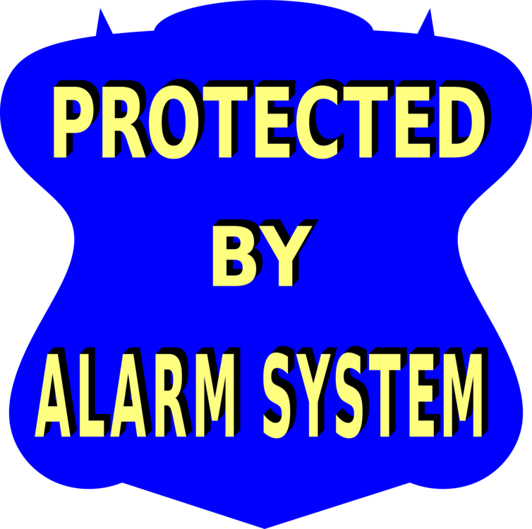 Png Library Library Alarm Clipart Security - Alarm System Clip Art (754x750), Png Download