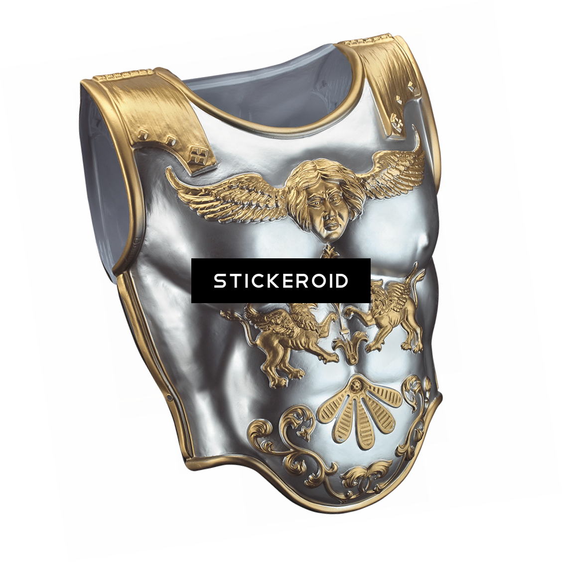 Knight Armour - Armour 2 Pc Front And Back Costume (1128x1129), Png Download