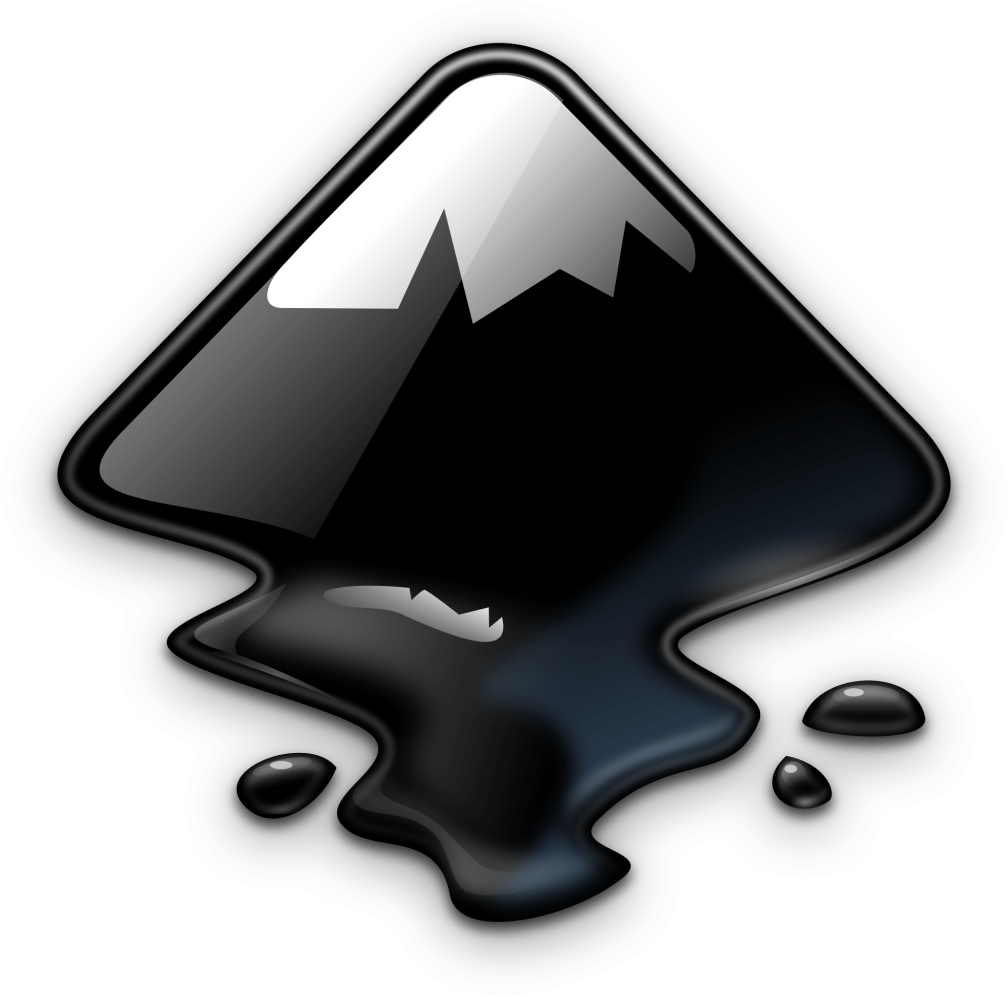 Inkscape - Inkscape Logo Png (1024x1024), Png Download