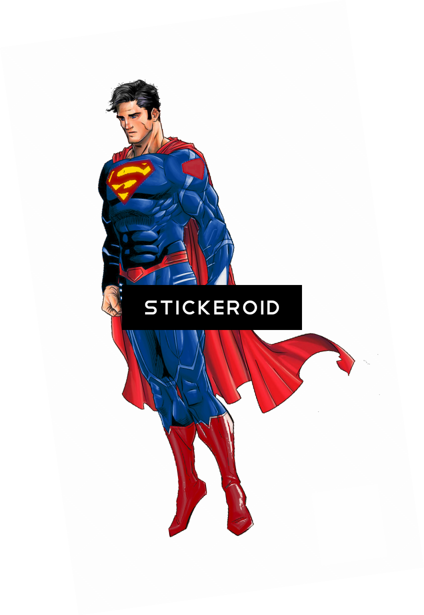 Superman Actors Heroes - Superman (848x1230), Png Download