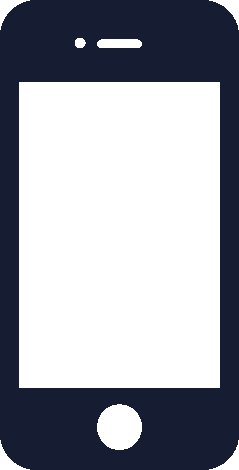 “the Few, The Proud, The Marines - Black Iphone Icon Png (470x923), Png Download