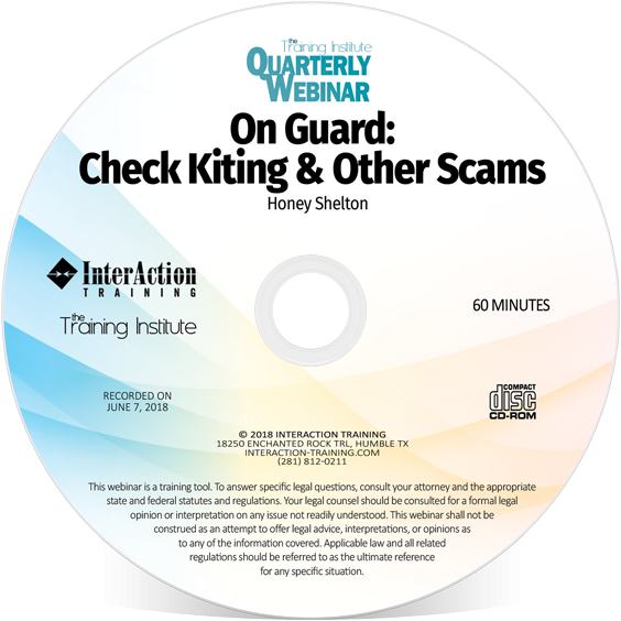 Check Kiting & Other Scams - Cd (600x600), Png Download