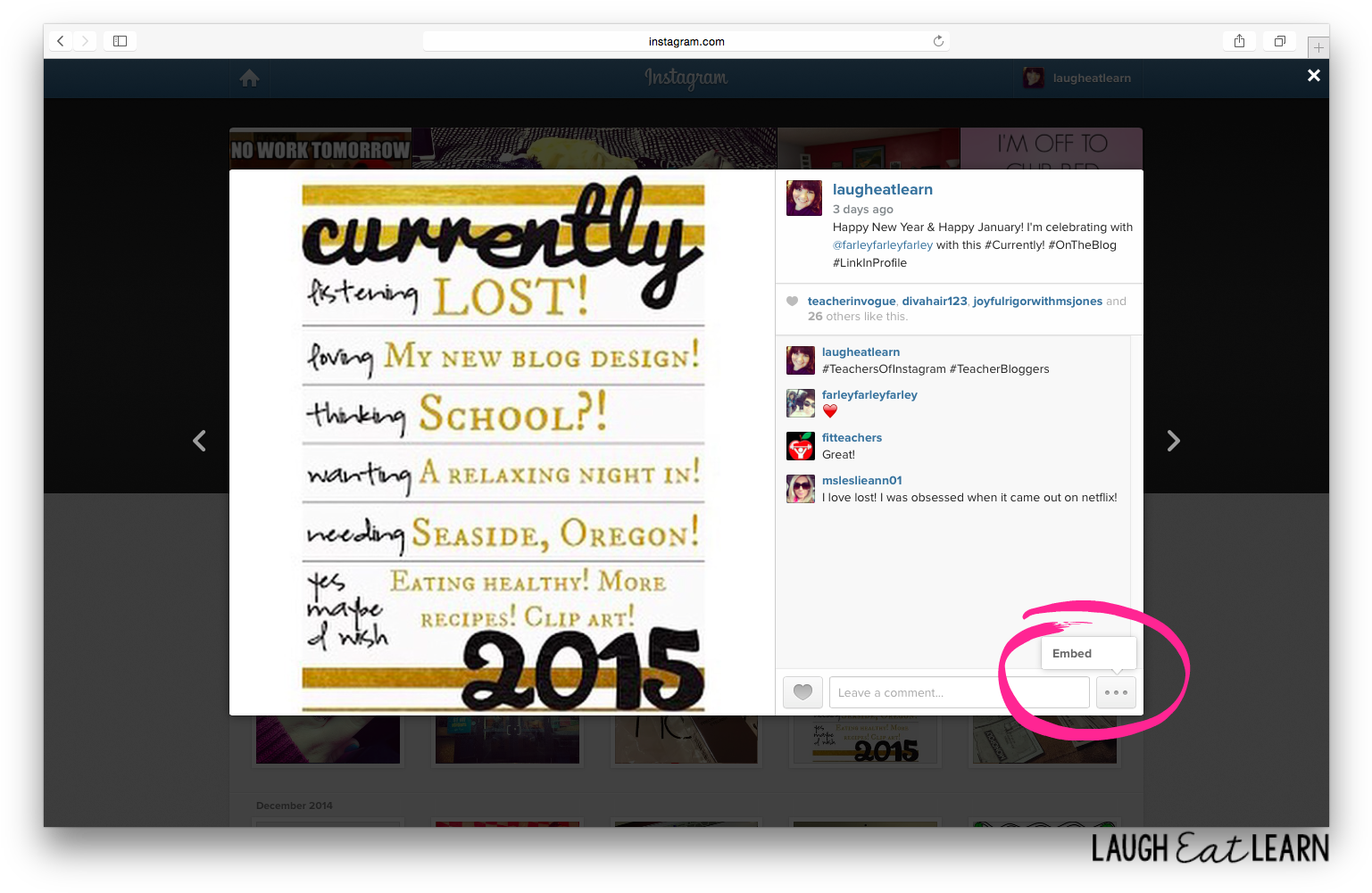 How To Add Instagram Photos To Your Blog Post - Instagram (1552x1012), Png Download