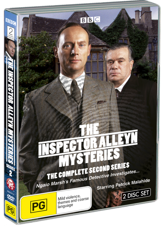 The Inspector Alleyn Mysteries - Inspector Alleyn Mysteries Starring Patrick Malahide (516x724), Png Download